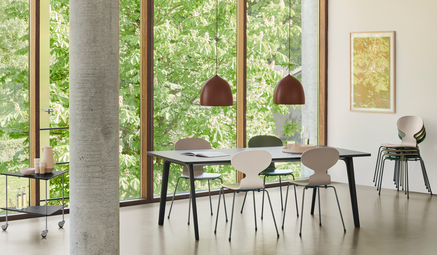 【日本国内在庫】FRITZ HANSEN | アリンコチェア 3101 カラードアッシュ