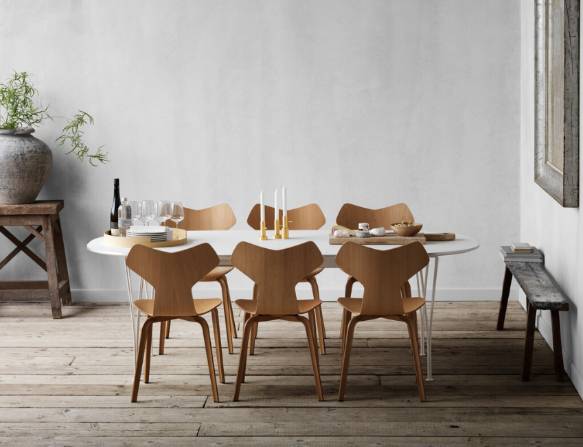 【日本国内在庫】FRITZ HANSEN | グランプリチェア 4130 ナチュラルウッド