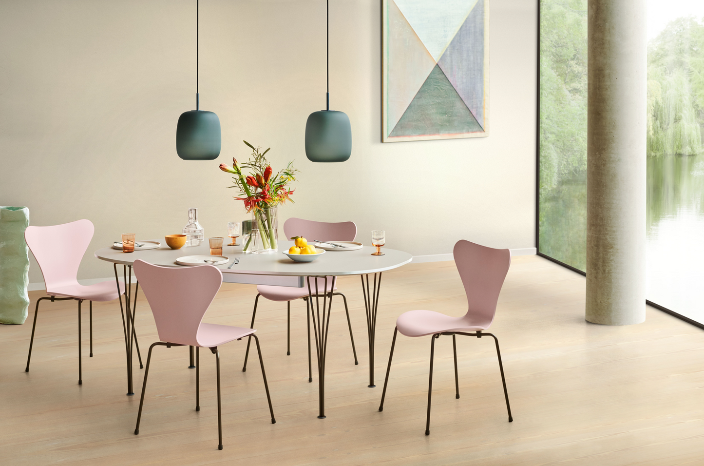 【日本国内在庫】FRITZ HANSEN(フリッツ・ハンセン)| スーパー楕円テーブル B612 150×100