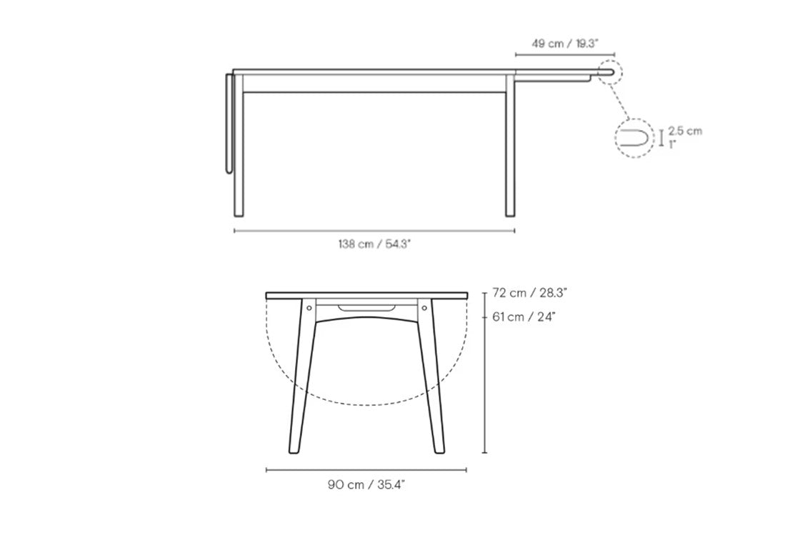 CH006 | Dining Table | 236x90(ダイニングテーブル)