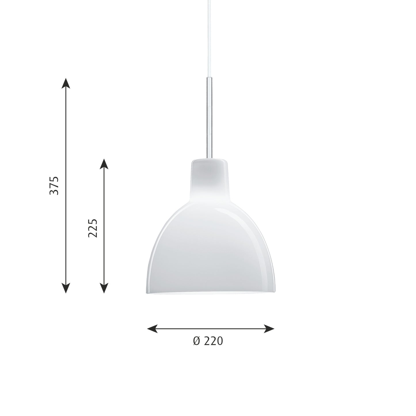 Toldbod 155/220 Glass Pendant(トルボー 155/220 グラスペンダント)