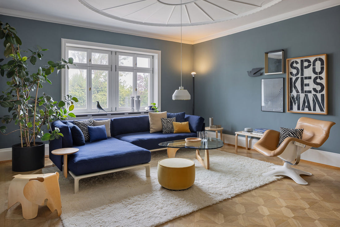 思い立った時から快適、2人暮らしからずっと使えるアナグラムソファ