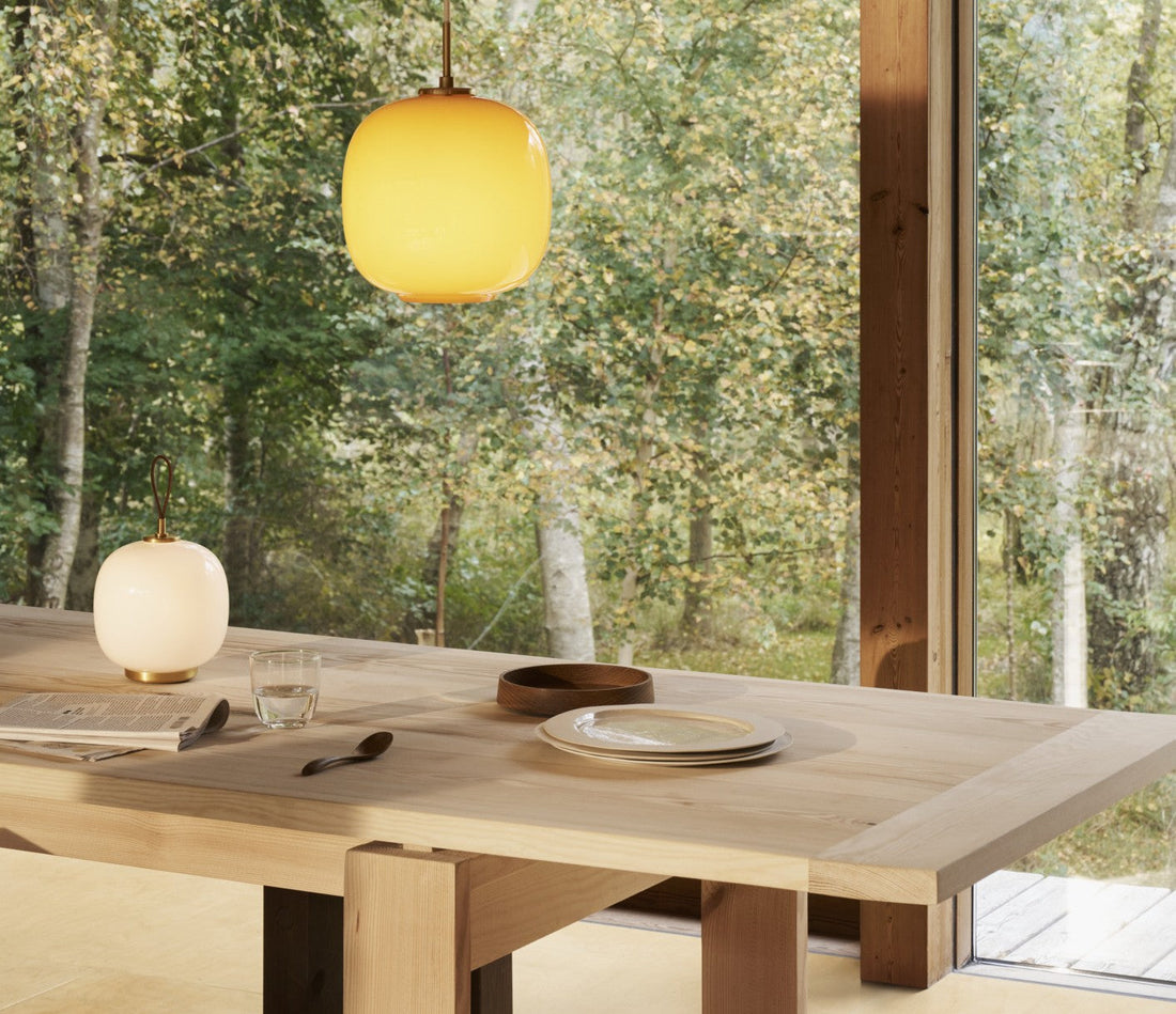 和の空間と北欧家具