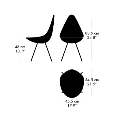 【日本国内在庫】FRITZ HANSEN | ドロップチェア 3110