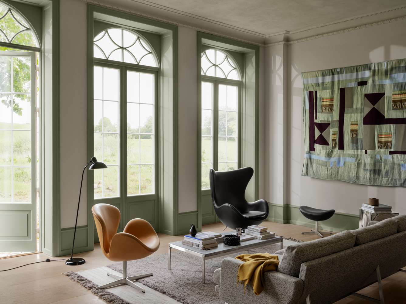 EGG CHAIR FOOT STOOL（エッグチェアフットスツール）