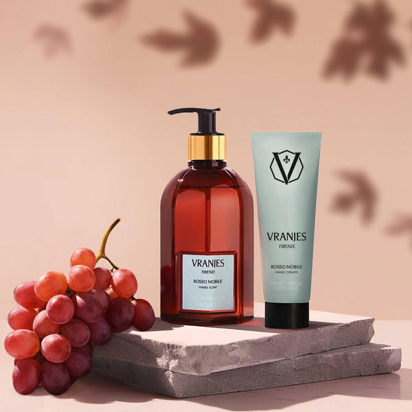 【期間限定】ROSSO NOBILE ハンドクリーム ＋ ハンドソープ セット