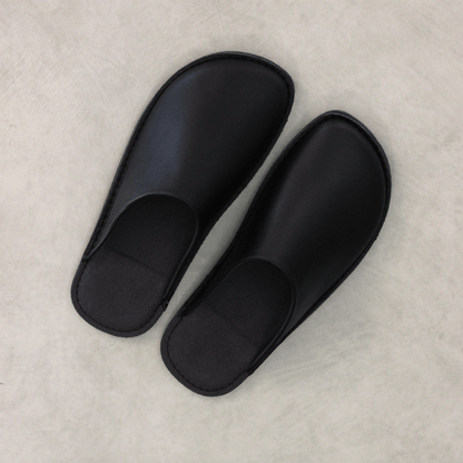 【再入荷】【SLAP MOBLER 別注】本革 スムースレザー ルームシューズ